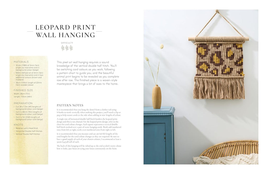 The Macrame Bible: the Complete Reference Guide to Macrame Knots, Patterns, Motifs and More