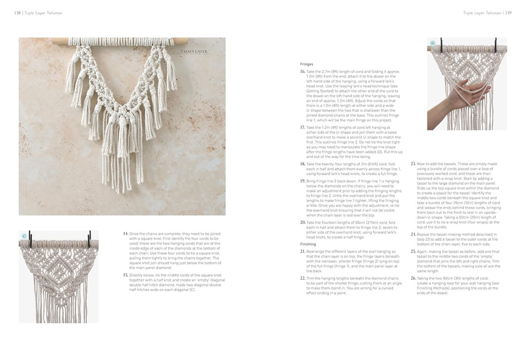 The Macrame Bible: the Complete Reference Guide to Macrame Knots, Patterns, Motifs and More