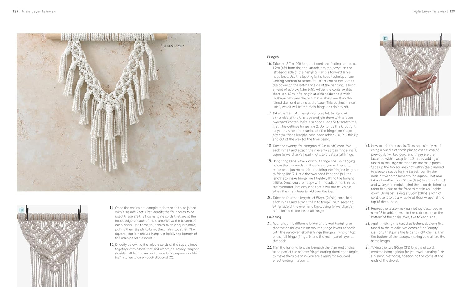 The Macrame Bible: the Complete Reference Guide to Macrame Knots, Patterns, Motifs and More